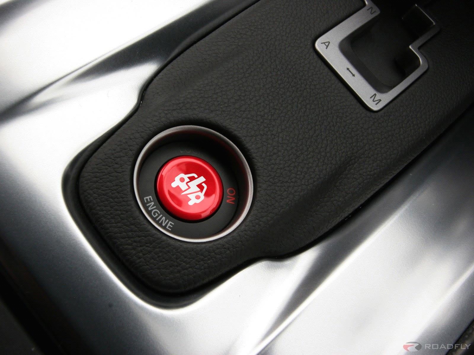 Vehicle engine start button and electrical controls